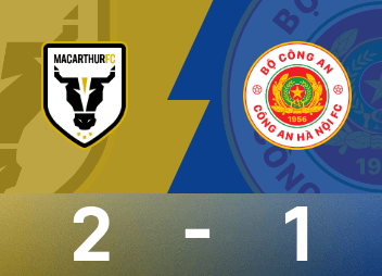 Tường thuật trận đấu hạng hai AFC Champions League: Gerzan và Caceres ghi bàn, MacArthur 2-1 Hà Nội